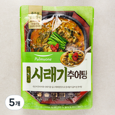 풀무원 반듯한식 시래기 추어탕, 450g, 5개