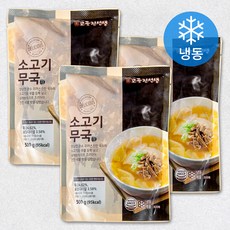 교동전선생 삼백육십오일 집국 소고기무국 (냉동), 500g, 3개