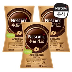 네스카페 수프리모 아메리카노 원두커피믹스 150g, 1개입, 3개