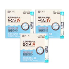 종근당 프로바이오틱스 유산균19 60포 X 3개