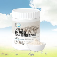 프리미엄 초유 프로틴 저분자 콜라겐 단백질 MBP 분말 210g, 1개