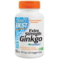 닥터스베스트 엑스트라 스트렝스 징코 120mg 베지 캡, 120개입, 1개, 120정
