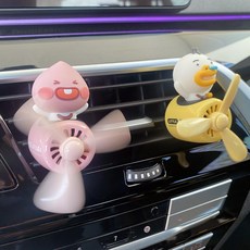 락톡마켓 차량용방향제 톡톡방향제 3매입 카카오프랜즈 프로펠러 방향제 리필가능 에어컨송풍구, 어피치+락톡방향제3매입