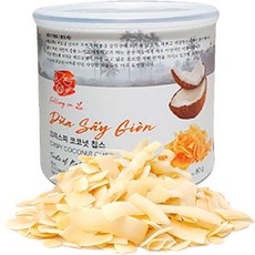 폴링인브이 열대 건조과일 크리스피 코코넛 칩스, 80g, 1개