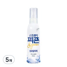 스프레이 피죤 섬유탈취제 강력탈취 시그니처, 80ml, 5개, 아이스플라워향