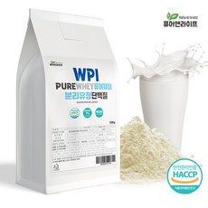 WPI 퓨어웨이 분리유청 단백질분말 500g 1팩+스푼증정