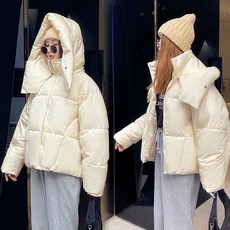 패딩 크롭 자켓 숏 덕 롱 구스 누빔 역시즌 폭스퍼
