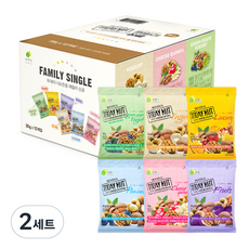 투데이넛 너트한줌 6종 세트, 240g, 2세트