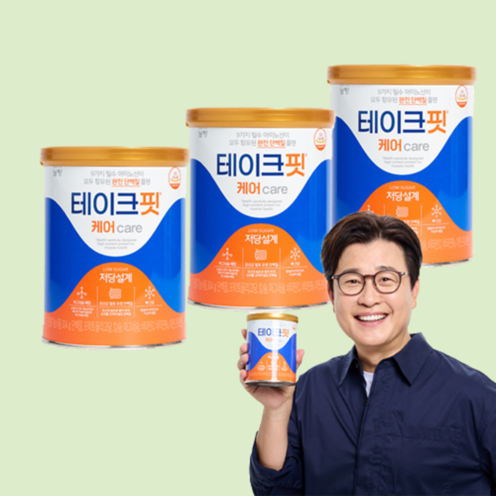 테이크핏케어 발효유청단백질 304g, 304g x 3통, 3개