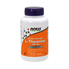 나우푸드 L-테아닌 200mg 베지 캡슐, 1개, 120정, 120정