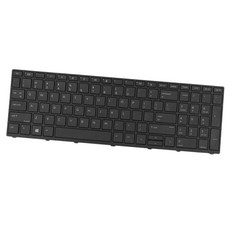 450 G5 / 455와 호환되는 키보드 키트(US 레이아웃) 교체, 360x120x5mm, 플라스틱, 블랙