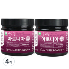 우리가스토리 유기농 아로니아 분말, 250g, 4개