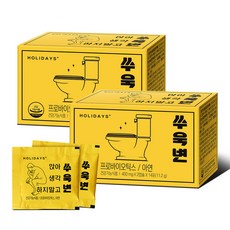홀리데이즈 매일 상쾌한 쑤욱변, 2개, 11.2g