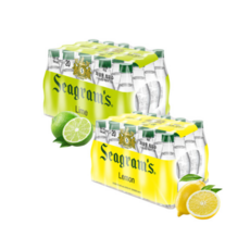 코카콜라 씨그램 라벨프리 라임 + 레몬 450ml (20+20)