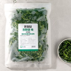 온정담 친환경 데친 쑥 쑥떡용 (냉동쑥), 450g(살짝데침), 2개