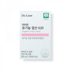 닥터린 유기농 엽산 620, 60정, 1개