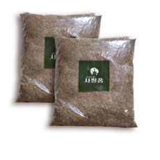 사필풍 천연 참나무 발효톱밥 사슴벌레 매트 3L, 2개입