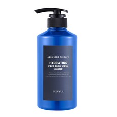 은율 아쿠아씨드 테라피 하이드레이팅 옴므 페이스 앤 바디워시, 500g, 1개