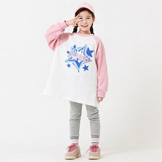 키즈레시피 여아용 퓨전 나그랑 상하의 세트