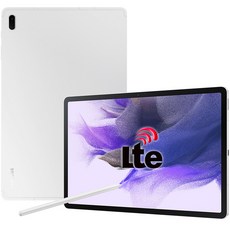 삼성전자 갤럭시탭S7 FE 태블릿PC LTE 64GB, 미스틱 실버, Wi-Fi+Cellular
