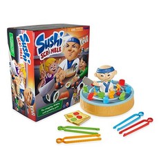 TOMY Sushi Scramble Kids Action Board Game | Preschool Family Board Games For Kids | Children Game S