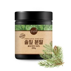 국산 솔잎 새순 분말 가루 200g, 1개