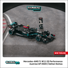 스페셜라이즈드호환 부품 튜닝 Tarmac Work 다이캐스트 모델 1:64 F1 MB 토스카나 #44 L. 해밀턴/#77 V.Bottas, 2.77 V.Bottas