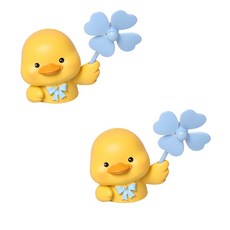 앤티스 바람개비 애니멀 차량용 인테리어 장식, 오리, 2개