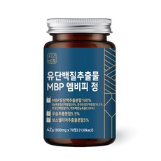 자연바름 유단백추출물 MBP 엠비피 정 보스웰리아 우슬 아연 마그네슘 엔, 70정 x 1개
