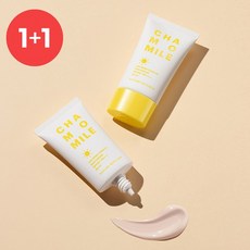 [네이처리퍼블릭] [1+1] 캐모마일 카밍 톤업 선크림 SPF 50+ PA++++