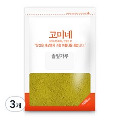 고미네 솔잎가루, 3개, 500g
