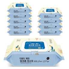 녹색나라 다용도세정 물걸레청소포 캡형 표준형 30p, 10개
