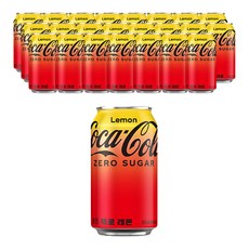 코크 제로 레몬 1.5L 12개, 355ml