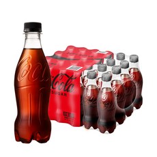 [본사직영] 코크제로 무라벨 370ml PET X 24입, 24개