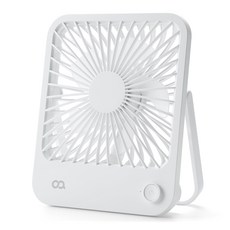 오아 스퀘어 미니 탁상용 무선 휴대용 USB BLDC 선풍기, 화이트(WH), OFN-041