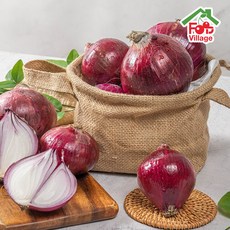 푸드빌리지 햇 자색양파 적양파 빨간양파 일반양파 3kg-10kg, 1개, 햇 자색양파 10kg (중/소), 1개