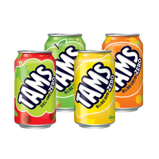 롯데 탐스제로 4종 24캔(사과키위6+오렌지6+레몬6+청포도석류6), 24캔, 355ml