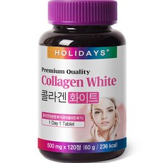 주식회사더식스6 콜라겐 화이트 60g, 120정, 1개