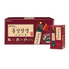 크라운 짜먹는 홍삼양갱, 600g, 1개