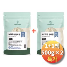 분리유청 단백질 고순도 WPI99%, 500g, 2개