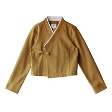리슬 기본 중저고리 옐로우 베이직 생활한복