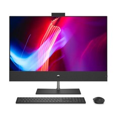 HP 일체형PC Sparkling black Pavilion 31.5 inch All-in-One Desktop PC - b0010kr (i7-12700T 80.01cm WIN11 RAM 16GB SSD 512GB RTX 3050) + 키보드 + 마우스, 기본형
