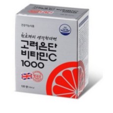 고려은단 비타민C 1000 120정 4박스, 4개