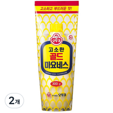 오뚜기 골드 마요네즈, 300g, 2개