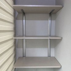 시스템 3단 선반, 화이트