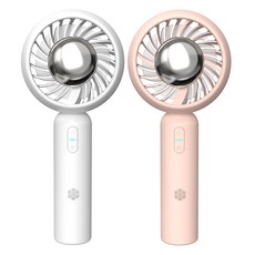 예스카모 캠핑용 휴대용 미니 쿨링 반도체 선풍기 K1094, 핑크