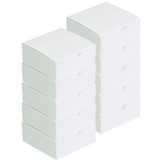 티나피크닉 미니 상자 높이 3cm, 화이트, 10개입