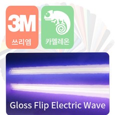3m 2080 자동차 랩핑지 시트지 카멜레온 필름 모음, 일렉트릭 웨이브