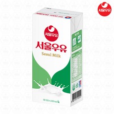 서울우유 멸균 흰우유, 1L, 2팩