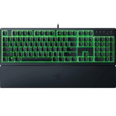 Razer Ornata V3 X 게이밍 키보드: 로우 프로파일 키 - 무소음 멤브레인 스위치 흘림 방지 크로마 RGB 조명 인체 공학적 손목 받침대 클래식 블랙 127312